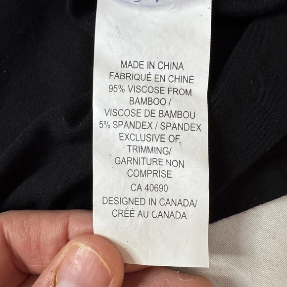 LNBF Terrera Women's Sleeveless Slit Back Bamboo Blouse Purple/White Size Medium - Picture 9 of 13